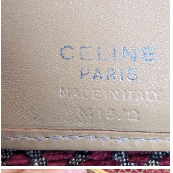 AUTHENTICATED Vintage Celine Macadam Bifold Wallet - Picture 7 of 11